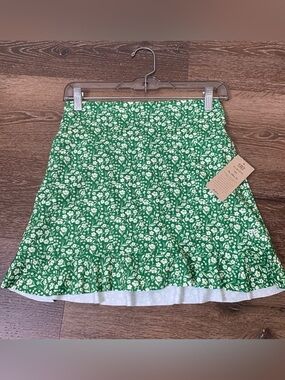 Albion Womens green Ivy high waist swim skirt M NWT